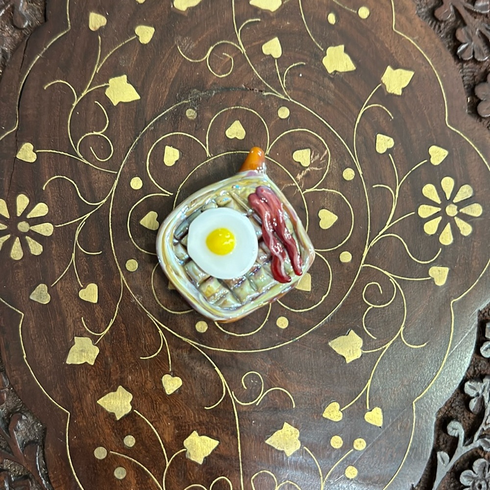 Breakfast Glass Pendant